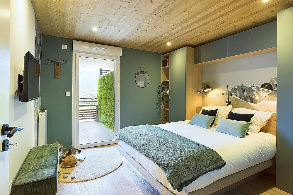 Appartement entier, Appartement cosy avec vue sur le Mont-Blanc et Aiguille du Midi in Domancy, Pays du Mont-Blanc