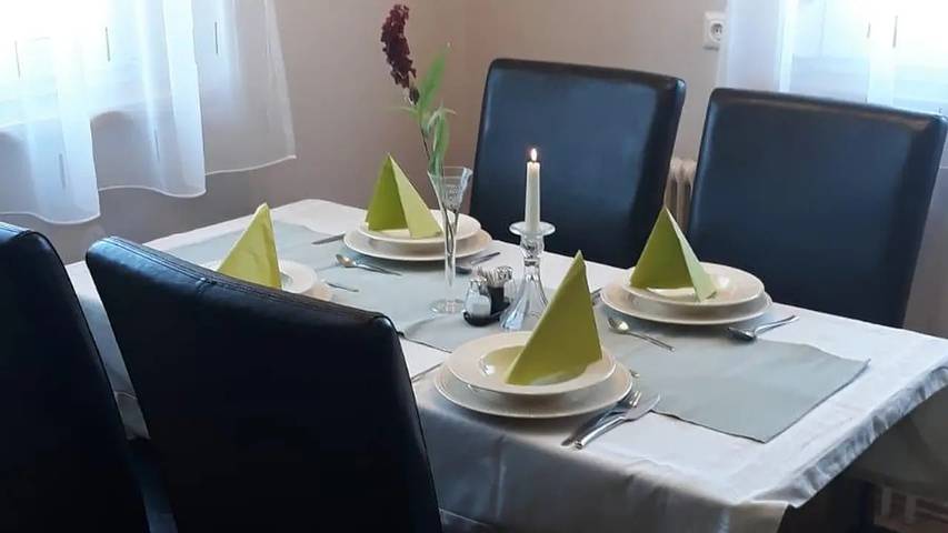 Ferienhaus für 6 Personen, mit Garten