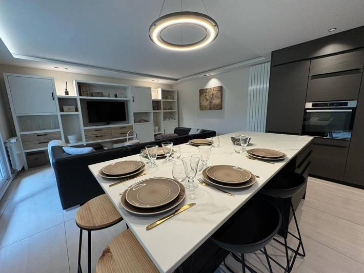 Appartement de vacances pour 5 personnes, avec piscine