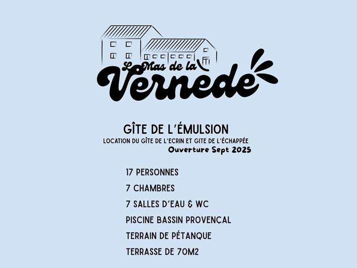 Location de vacances pour 17 personnes, avec jardin et piscine, animaux acceptés à Aramon - 3