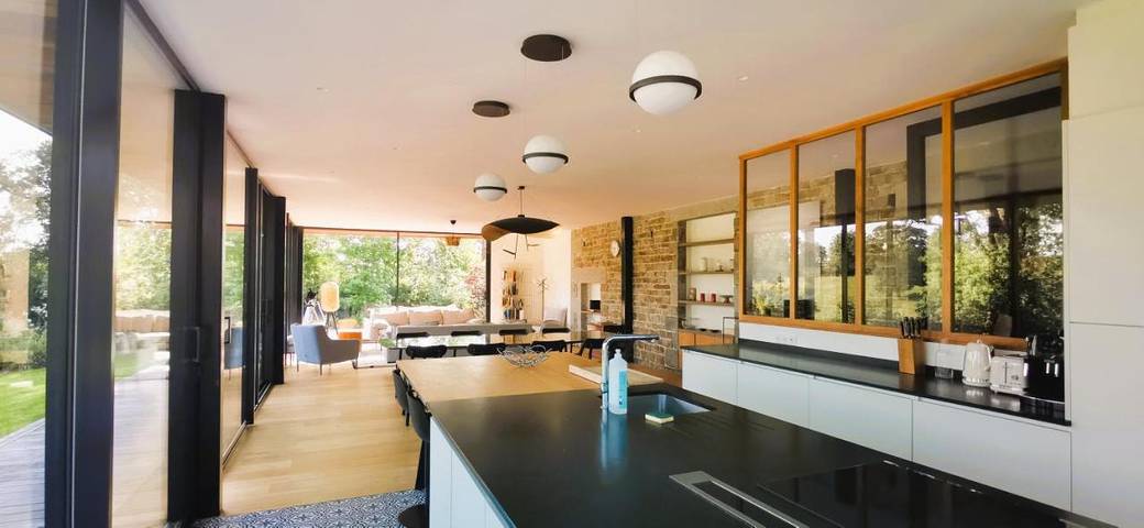 Location de vacances pour 10 personnes, avec terrasse et vue dans Souleuvre-en-Bocage - 2