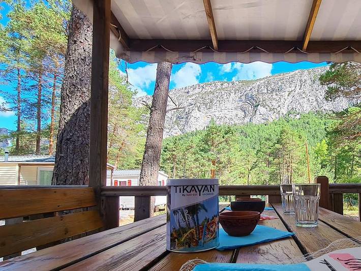 Camping Tikayan La Pinatelle - Mobilheim 4 personen - Idaho Eco. in Saint-Auban, Cannes und Umgebung