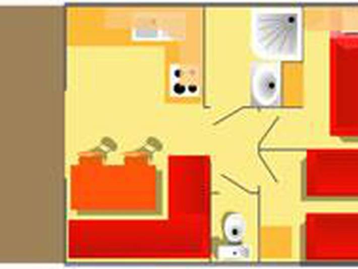 Camping pour 2 personnes, avec terrasse, animaux acceptés en Indre-et-Loire - 4