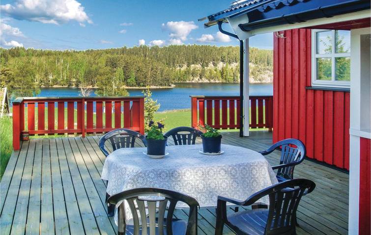 Ferienhaus für 6 Personen mit Terrasse in Aurskog-Høland