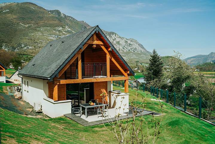 Chalet pour 6 personnes, avec jardin et terrasse - 1