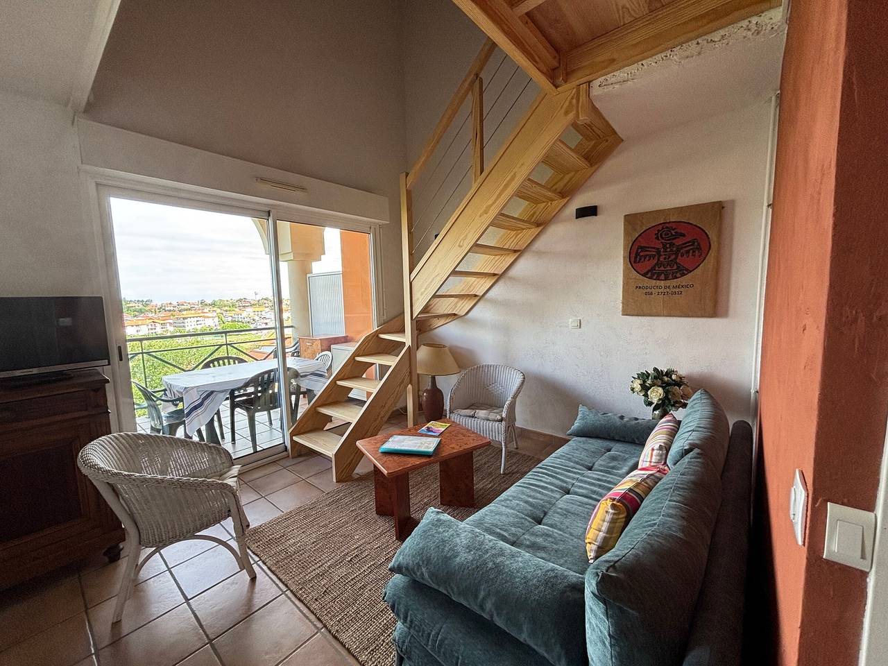 Apartamento entero, Apartamento 6 pers con vista a Socoa y terraza in Ciboure, Region de Bayona