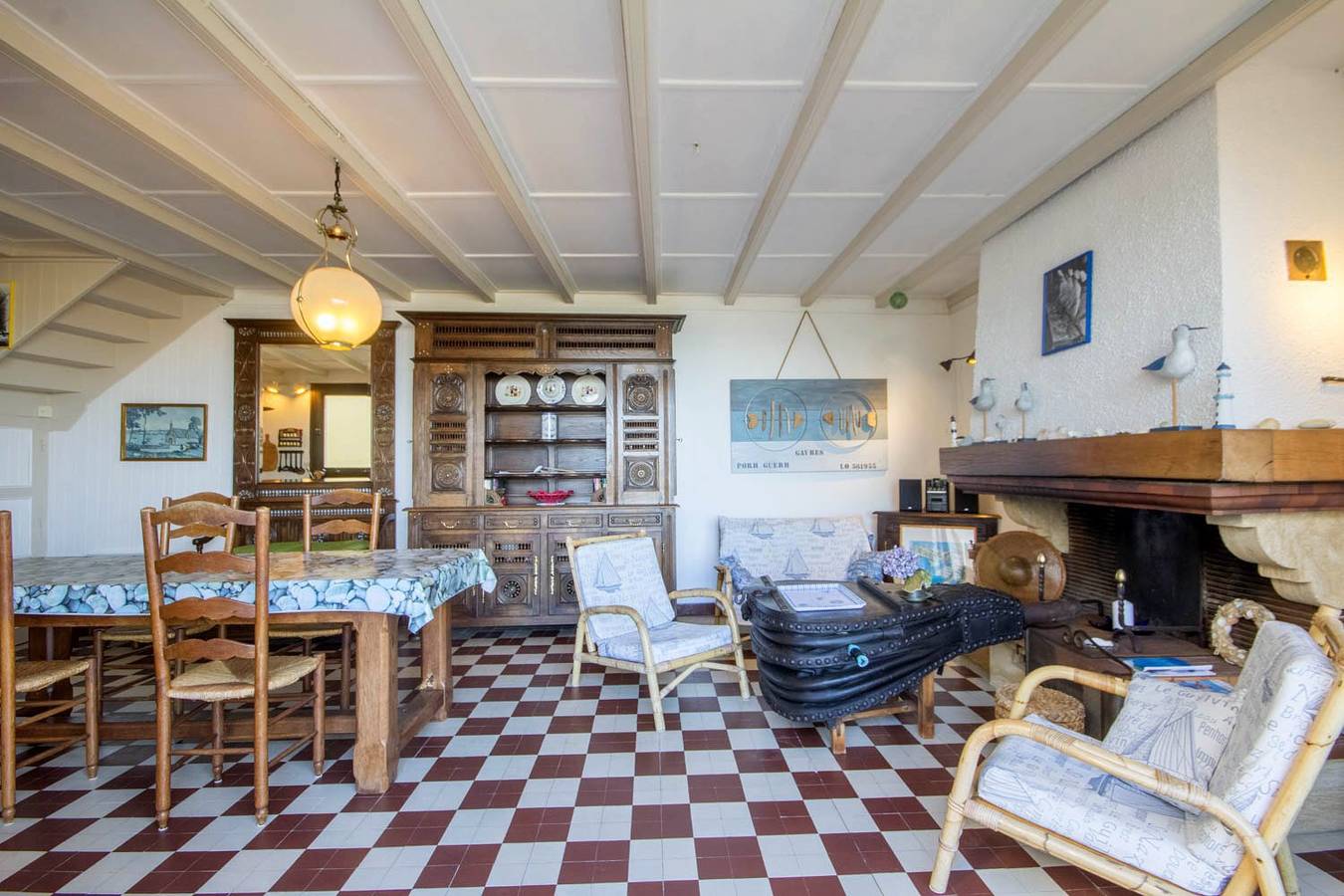 De La Plage in Gâvres, Côte des Mégalithes