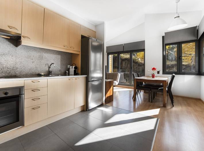 Apartamento de vacaciones para 4 personas, con balcón en Andorra