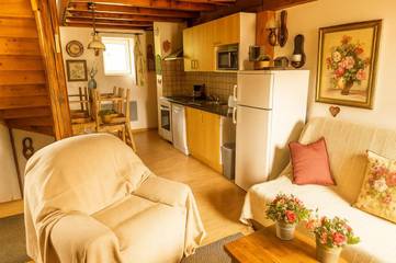 Gîte pour 5 personnes, avec vue ainsi que jardin et terrasse, animaux acceptés à Le Soulié