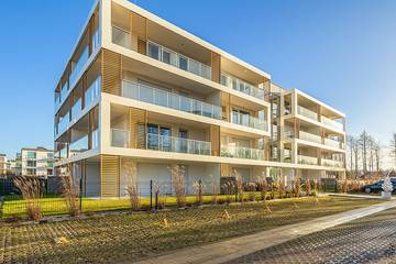 Ferienwohnung für 4 Personen, mit Garten und Ausblick sowie Balkon in Polen