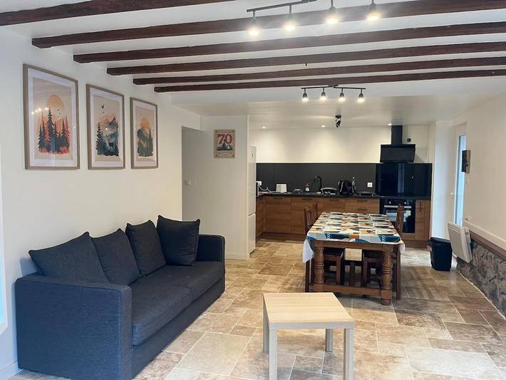 Appartement de vacances pour 5 personnes, avec Terrasse ainsi que Jardin et Vue à Savignac-les-Ormeaux