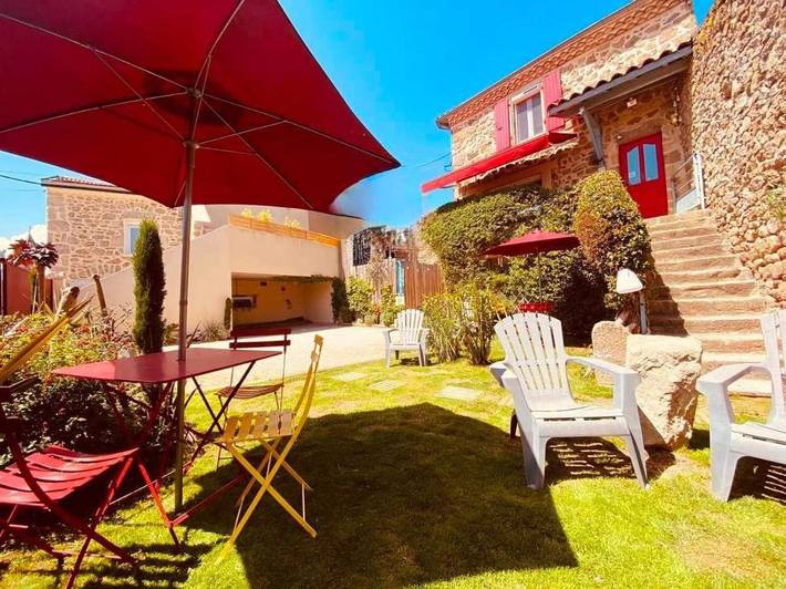 Chambre d’hôte pour 5 personnes, avec jardin et vue en Ardèche - 2