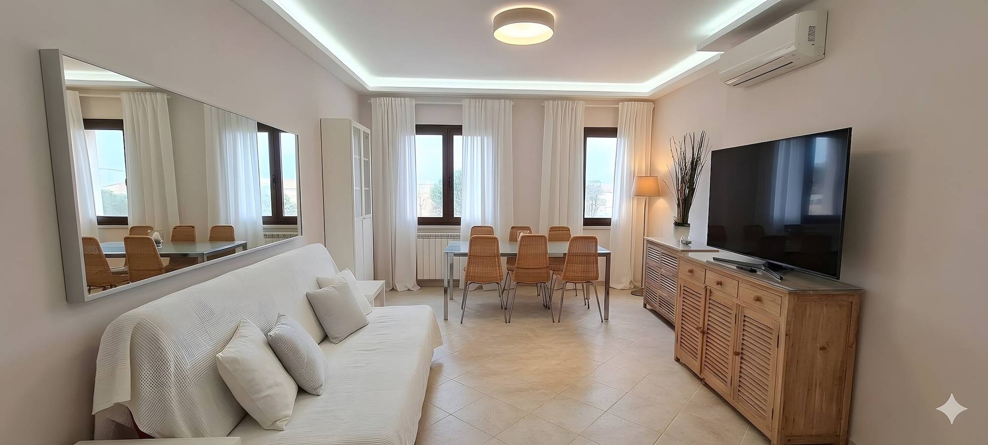 Ganze Wohnung, Appartement 'A 104 Puntavilla' – Ideal für große Familien in Parco Nazionale dell'Arcipelago di La Maddalena, La Maddalena