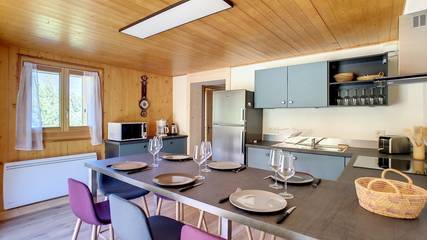 Gîte pour 6 personnes, avec terrasse à Saint-Jean-d'Aulps