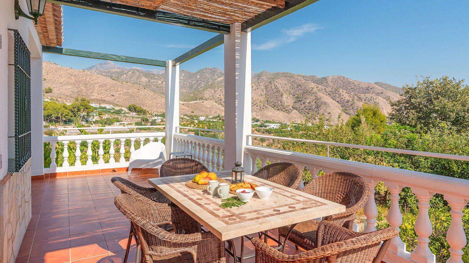 Villa Cañadu Nerja by Ruralidays in Rio Chillar, Frigiliana