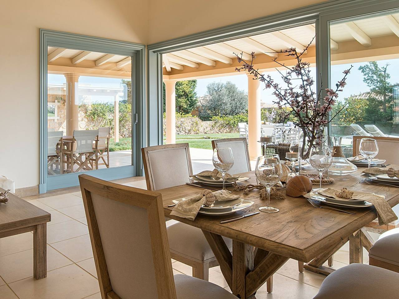 Villa in Peloponnes mit Strand und Pool in Kranidi, Argolis