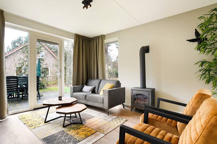 Bungalow für 4 Personen mit Balkon/Terrasse in Nationalpark De Maasduinen