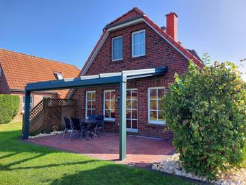Ferienhaus für 6 Personen, mit Terrasse in Neßmersiel