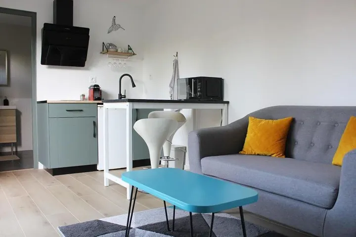 Apartamento de vacaciones para 2 personas, con terraza y jardín - 1