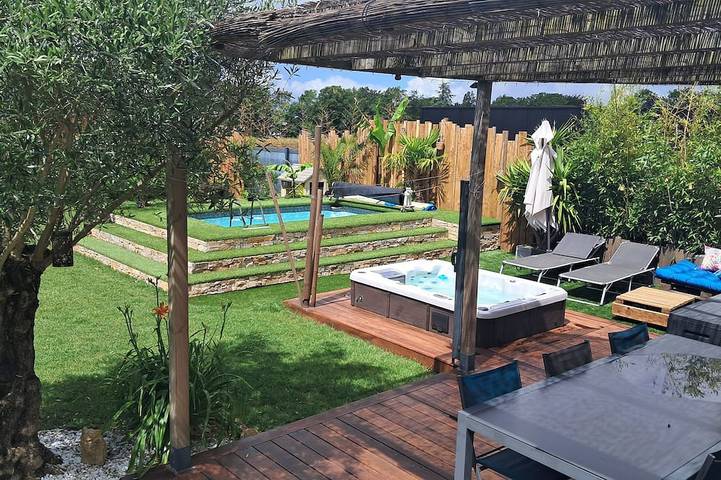 Maison de vacances pour 8 personnes, avec jacuzzi et jardin - 1