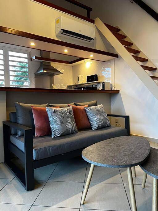 Gîte pour 4 personnes, avec vue et balcon dans Plage de Trou d'eau - 4