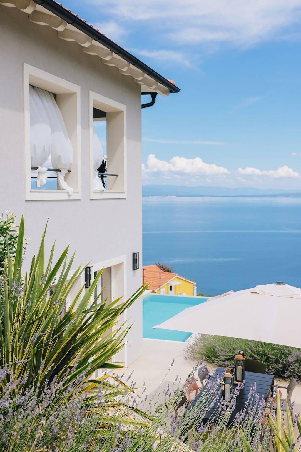 Villa für 8 Personen mit Terrasse in Medveja, Opatija Riviera