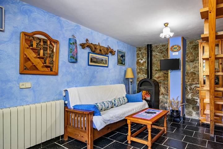 Casa rural para 3 personas, con jardín y balcón en Asturias