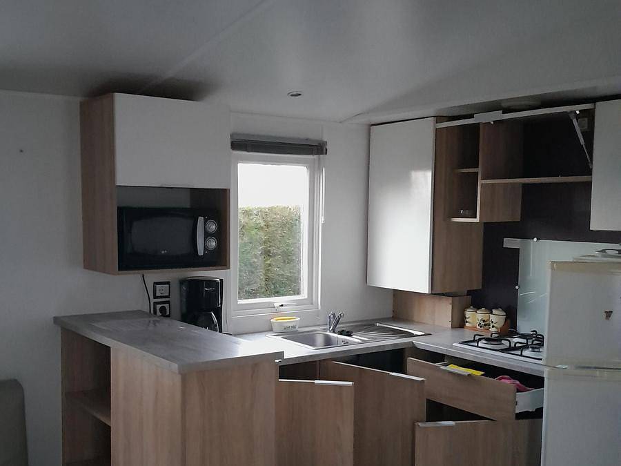 Camping Les Résidences La Becque - Mobilheim 6 personen - Komfort Plus -3 Zimmer in Warhem, Dünkirchen und Umgebung