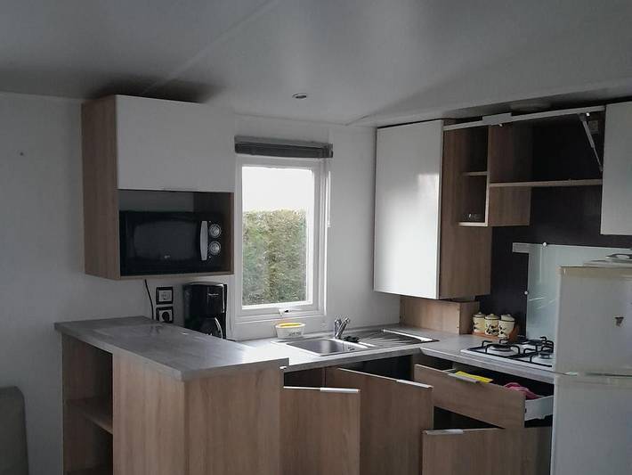 Camping Les Résidences La Becque - Mobilheim 6 personen - Komfort Plus -3 Zimmer in Warhem, Dünkirchen und Umgebung