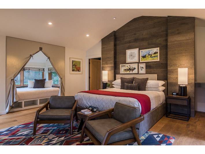 Chalet for 4 people, with sauna and lake view in Washington