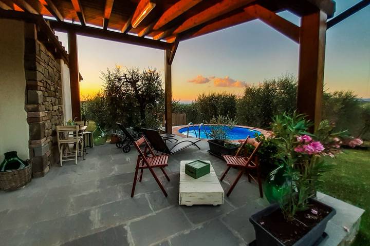 Villa für 3 Personen, mit Garten und Pool in der Toskana - 4