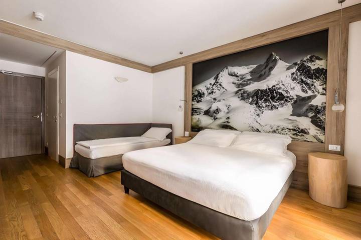 Hôtel pour 5 personnes, avec jardin et piscine ainsi que vue et sauna, animaux acceptés à Riva Valdobbia - 4