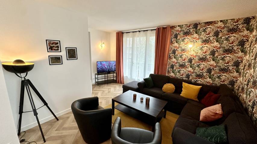 Appartement de vacances pour 8 personnes, avec balcon et jardin - 1