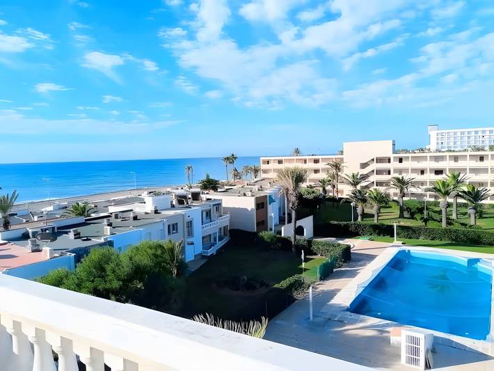 Vakantiewoning voor 4 personen, with Balkon and Tuin as well as Kinderzwembad in Roquetas de Mar