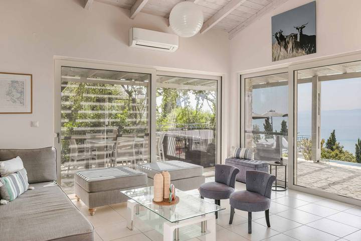 Villa pour 7 personnes, avec terrasse dans Skala - 3
