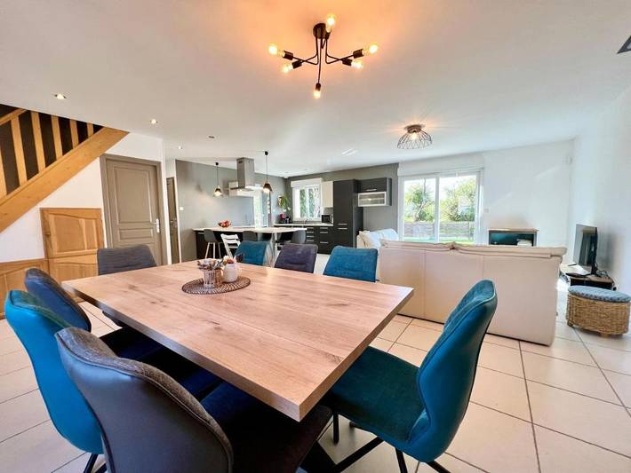 Location de vacances pour 8 personnes, avec jardin et terrasse à Audembert - 2