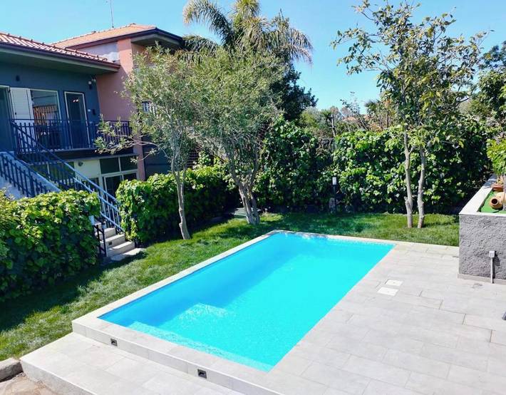 Location de vacances pour 7 personnes, avec jardin ainsi que vue et piscine à Mascalucia - 3