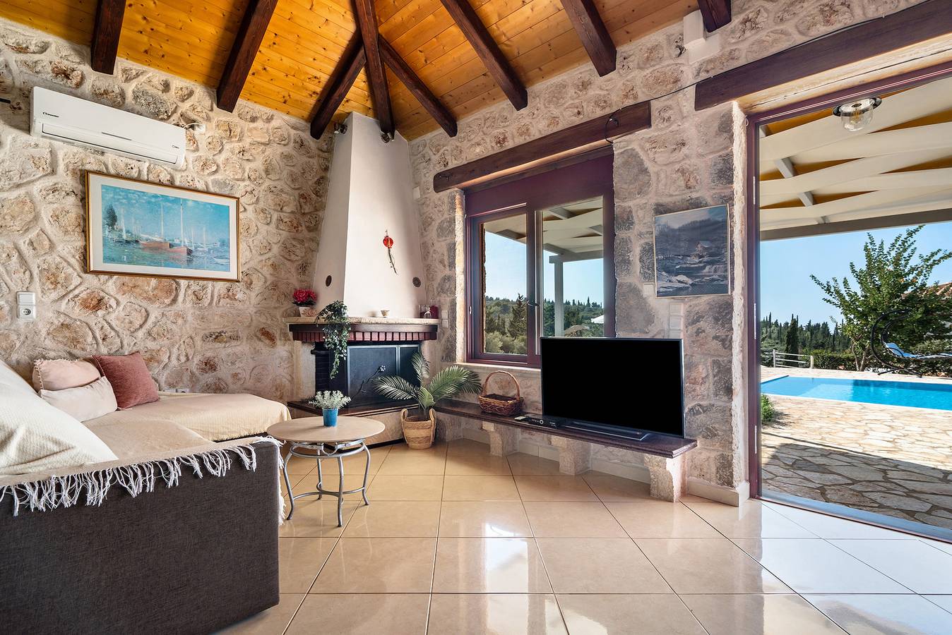 "Villa Alexandros" with Sea View, Private Pool & Wi-Fi in Greece