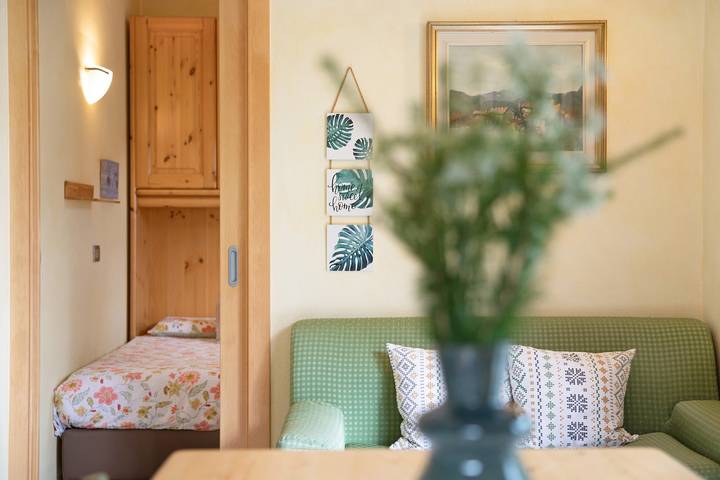 Ganze Wohnung, Ferienwohnung 'Terra Chalet Martina' mit Bergblick, Garten und WLAN in Livigno, Veltlin