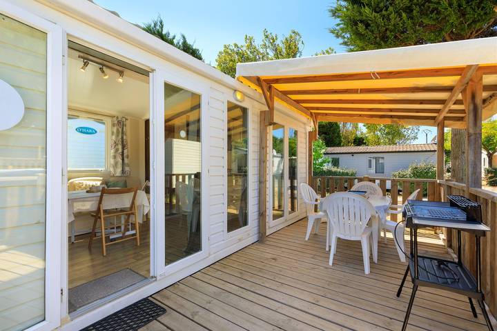 Camping pour 6 personnes, avec Jardin