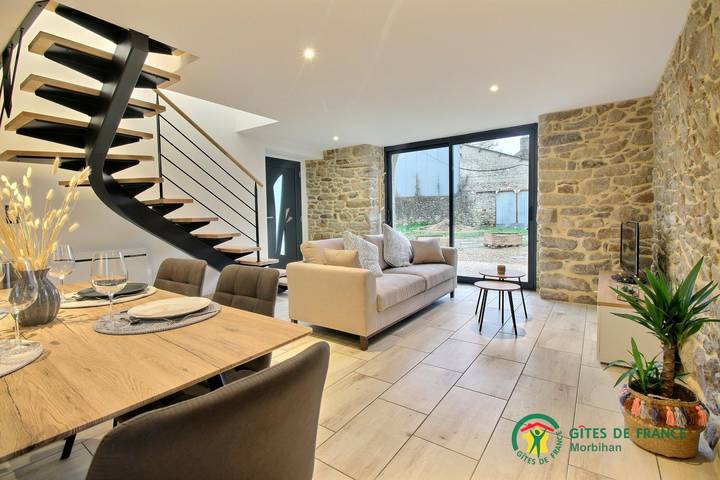 Gîte pour 5 personnes, avec jardin à Baden (France) - 2