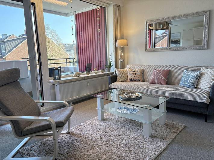 Ferienwohnung für 2 Personen, mit Balkon und Ausblick in Dahme