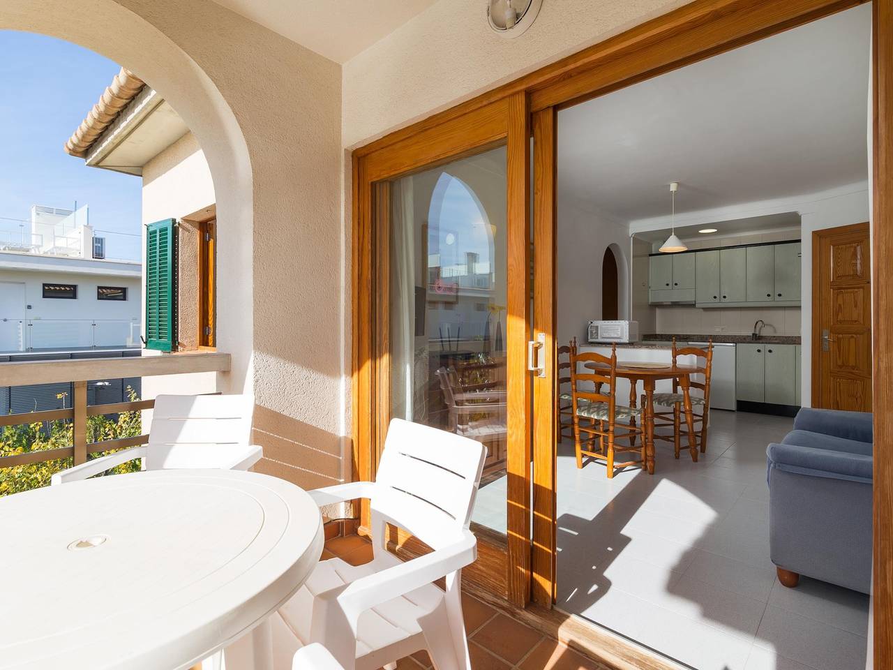 Geheel vakantieappartement, Vakantieappartement voor 2 personen met zwembad in Port de Pollença, Pollença