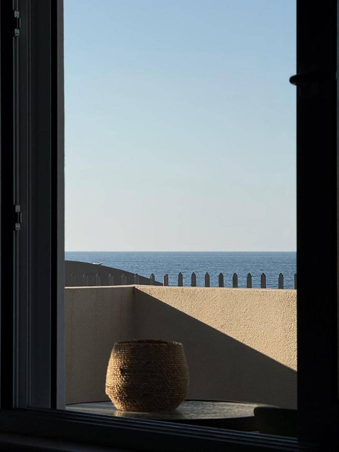 Ferienwohnung für 2 Personen, mit Balkon und Terrasse sowie Garten und Ausblick