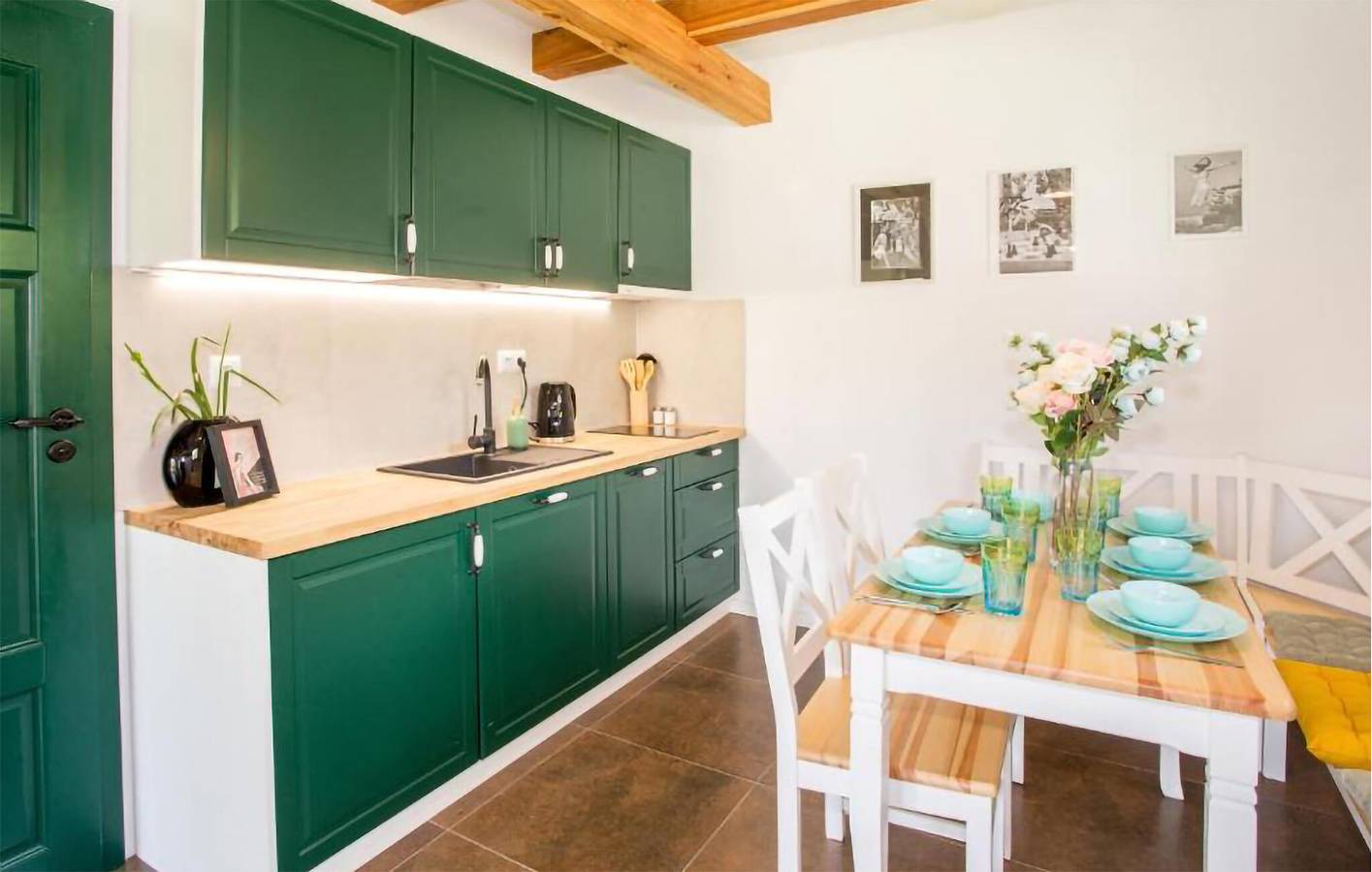 Ferienhaus für 6 Personen mit Terrasse in Rowy, Garder See (Polen)