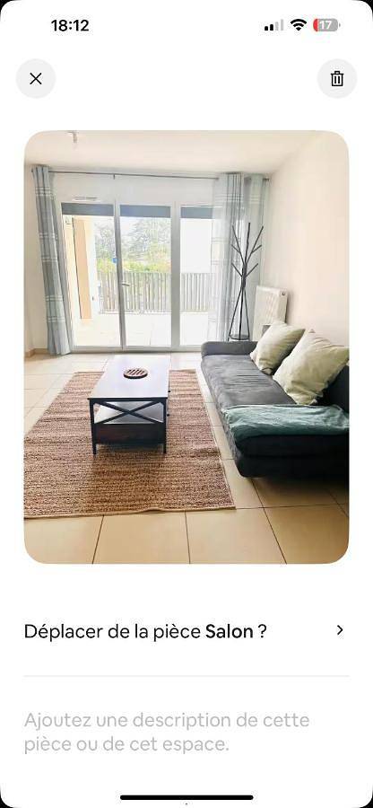 Gîte pour 4 personnes, avec Balcon et Terrasse à Saint-Genis-les-Ollières