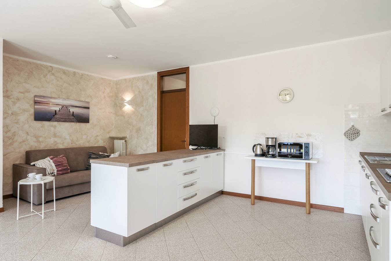 Hel lejlighed, Regarda – appartamento Rosa Baccarat 5 con accesso al campeggio in Lazise, Garda-Fjellene