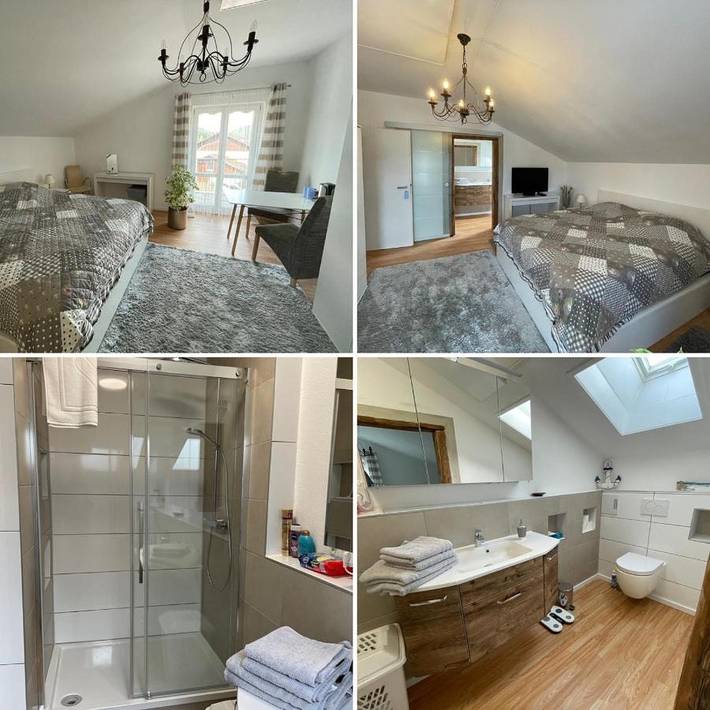 Ferienwohnung für 2 Personen, mit Balkon - 1