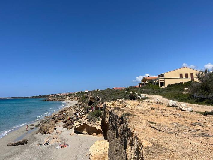 Casa vacanza per 7 persone, con panorama e terrazza, con animali domestici in San Giovanni di Sinis