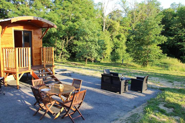 Gîte pour 2 personnes, avec jardin dans le Gers